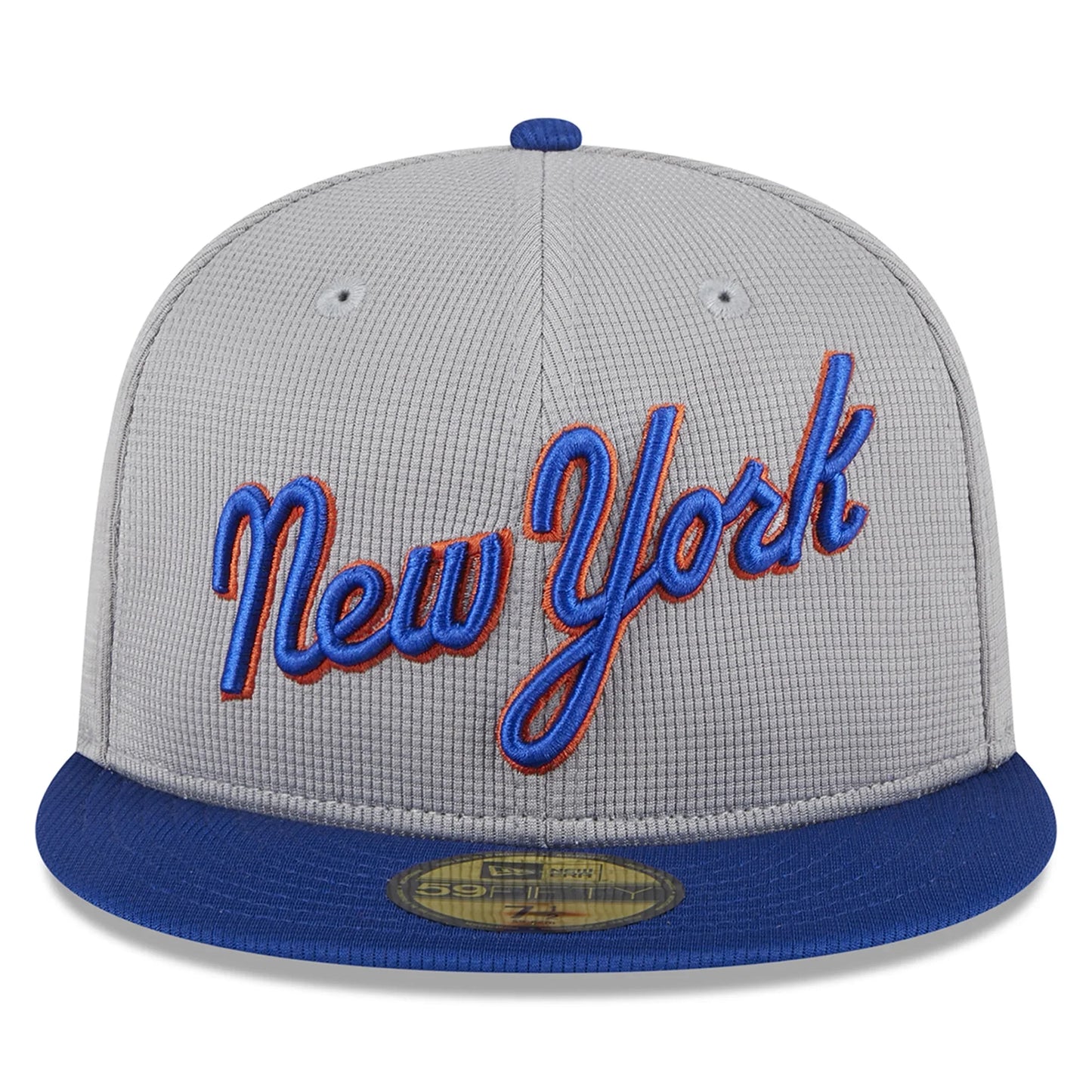 New York Mets - MLB 59Fifty Batting Practice Gray Snapback Hat New Era