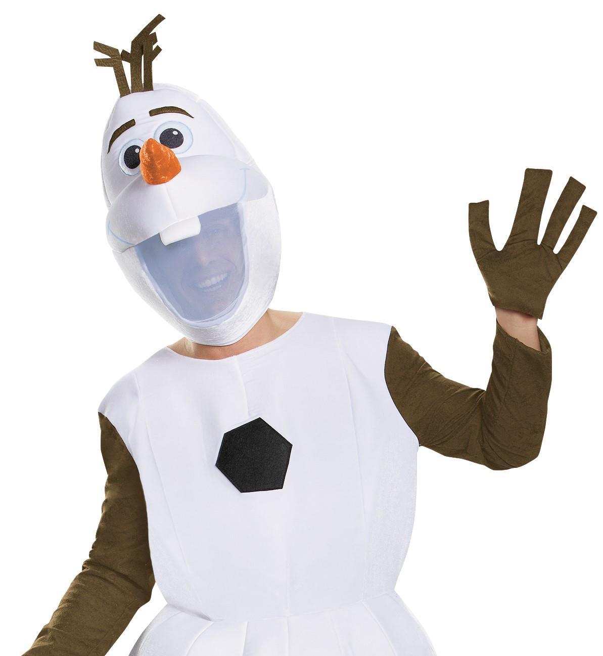 Olaf Disney Frozen Snowman Deluxe Adult Costume XL 42-46