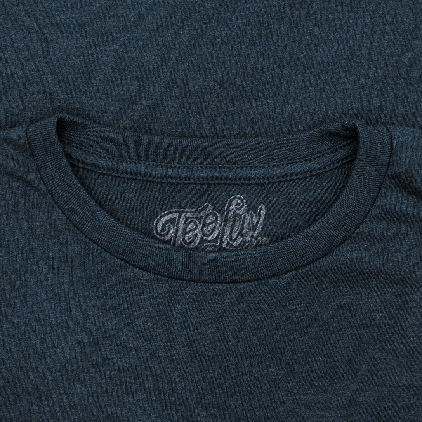 Miller High Life Champagne of Beers Mens T Shirt Heather Navy Blue