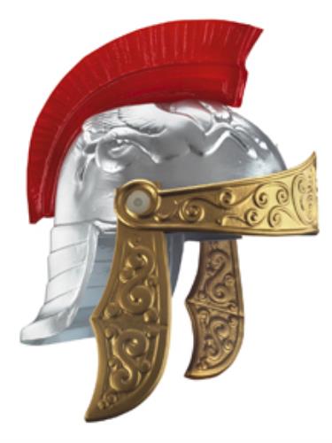 Plastic Roman Soldier Knight Helmet