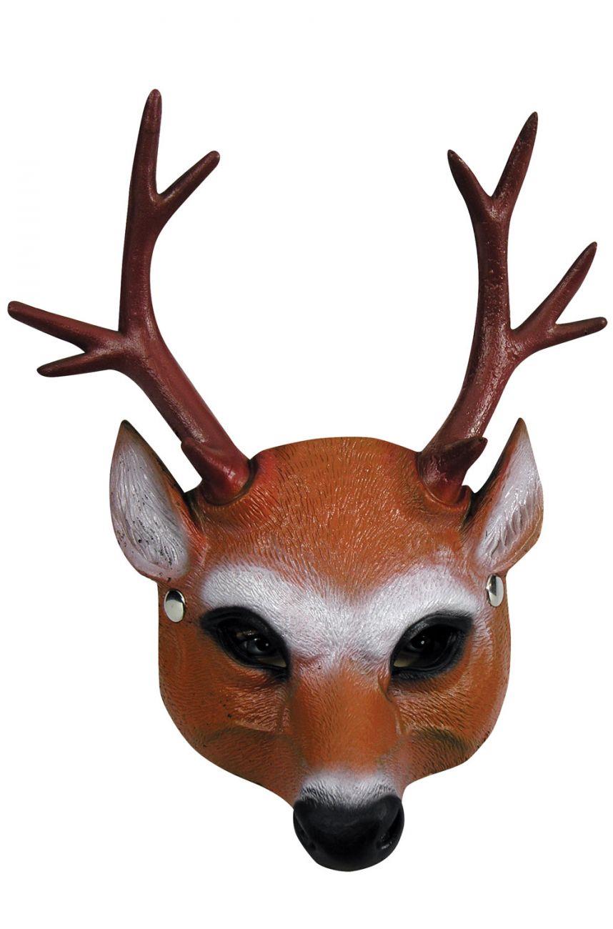 Reindeer Deer Christmas Halff Mask