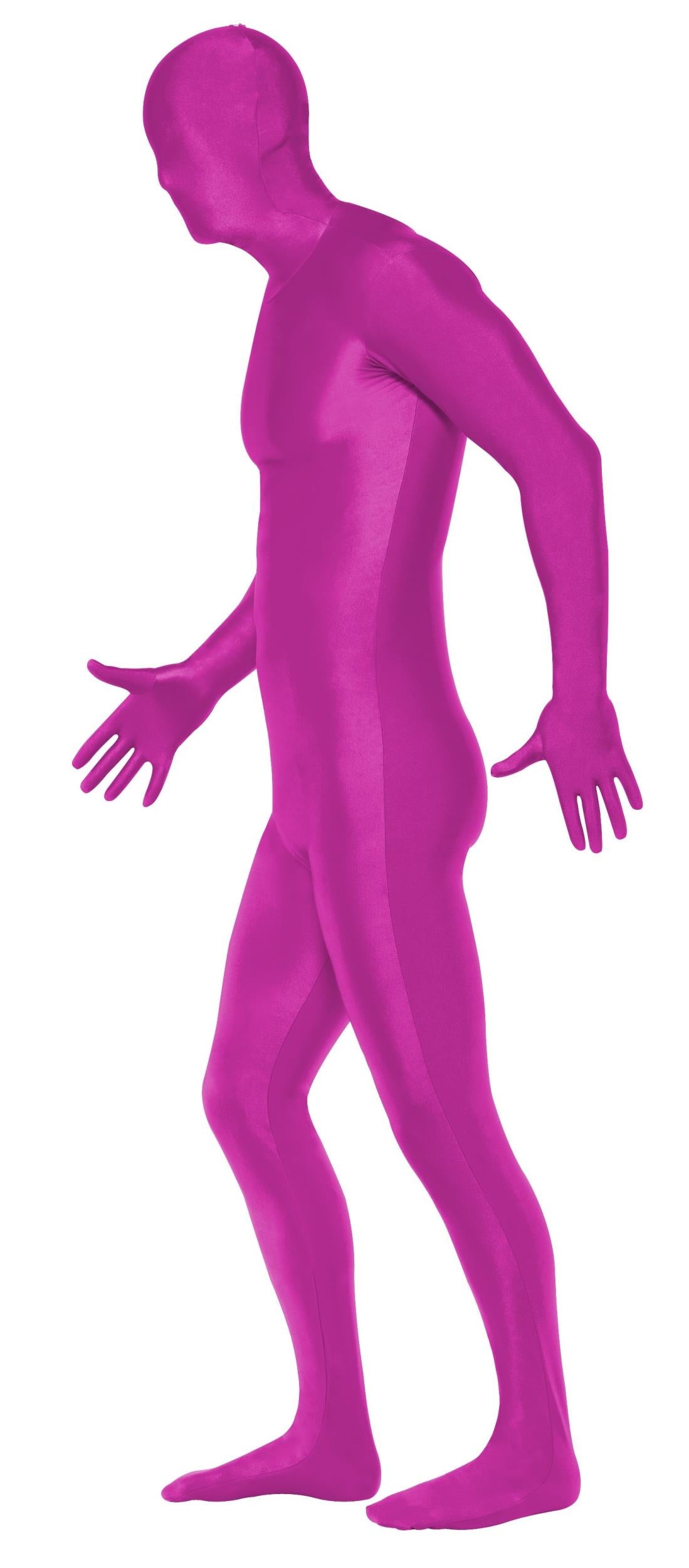 Pink Second Skin Suit Adult Costume X-Large