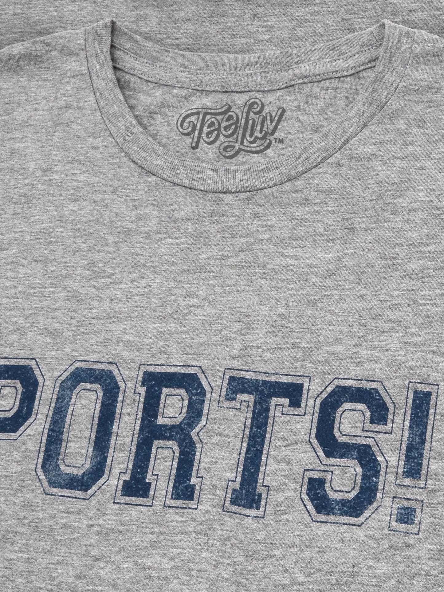 SPORTS! Mens T Shirt Gray