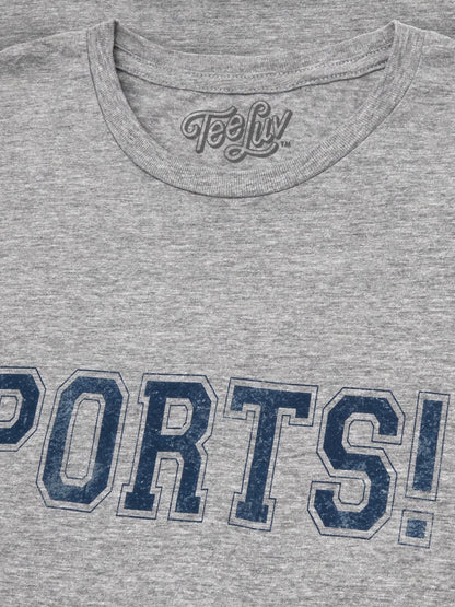 SPORTS! Mens T Shirt Gray