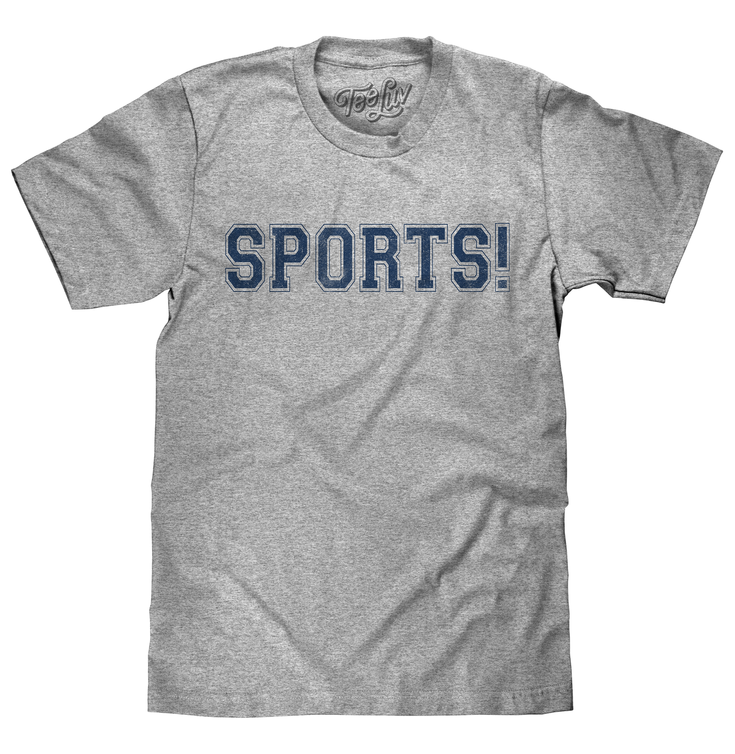 SPORTS! Mens T Shirt Gray