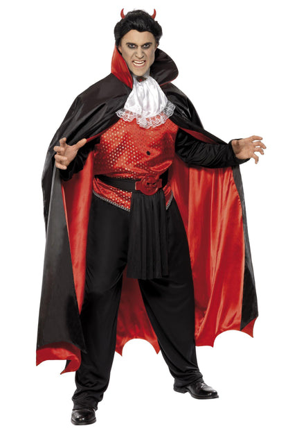 Reversible Vampire/Skeleton Adult Costume Large 42-44