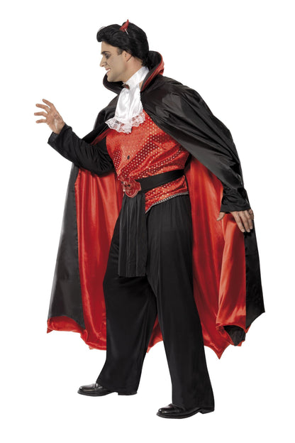 Reversible Vampire/Skeleton Adult Costume Medium 38-40