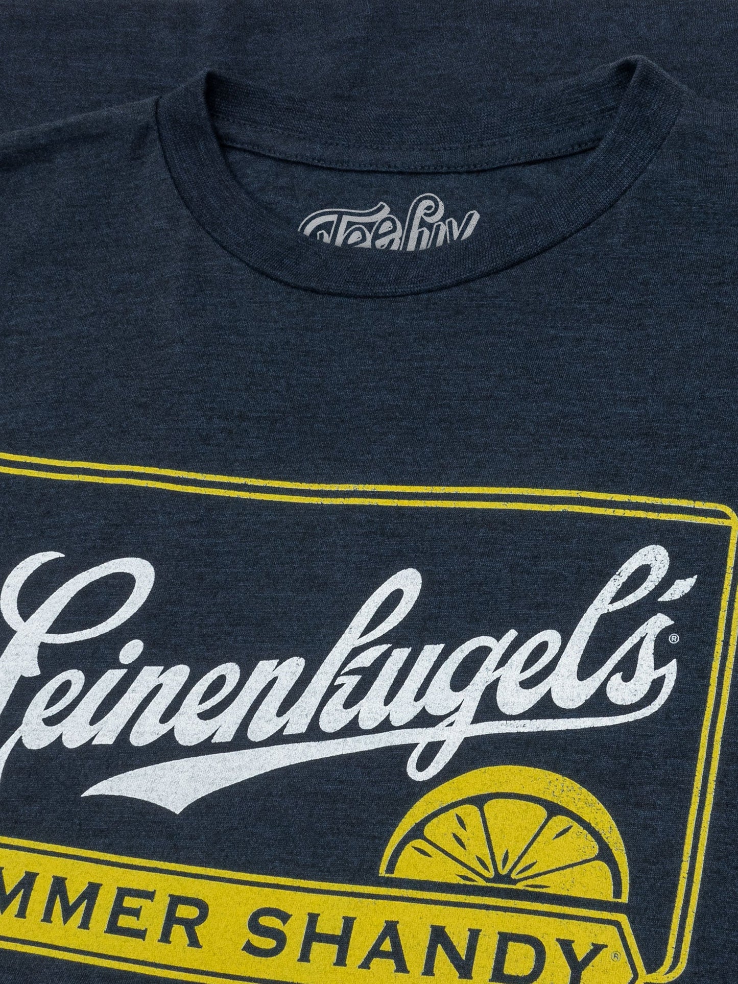 Leinenkugel's Summer Shandy Logo Mens T Shirt Navy