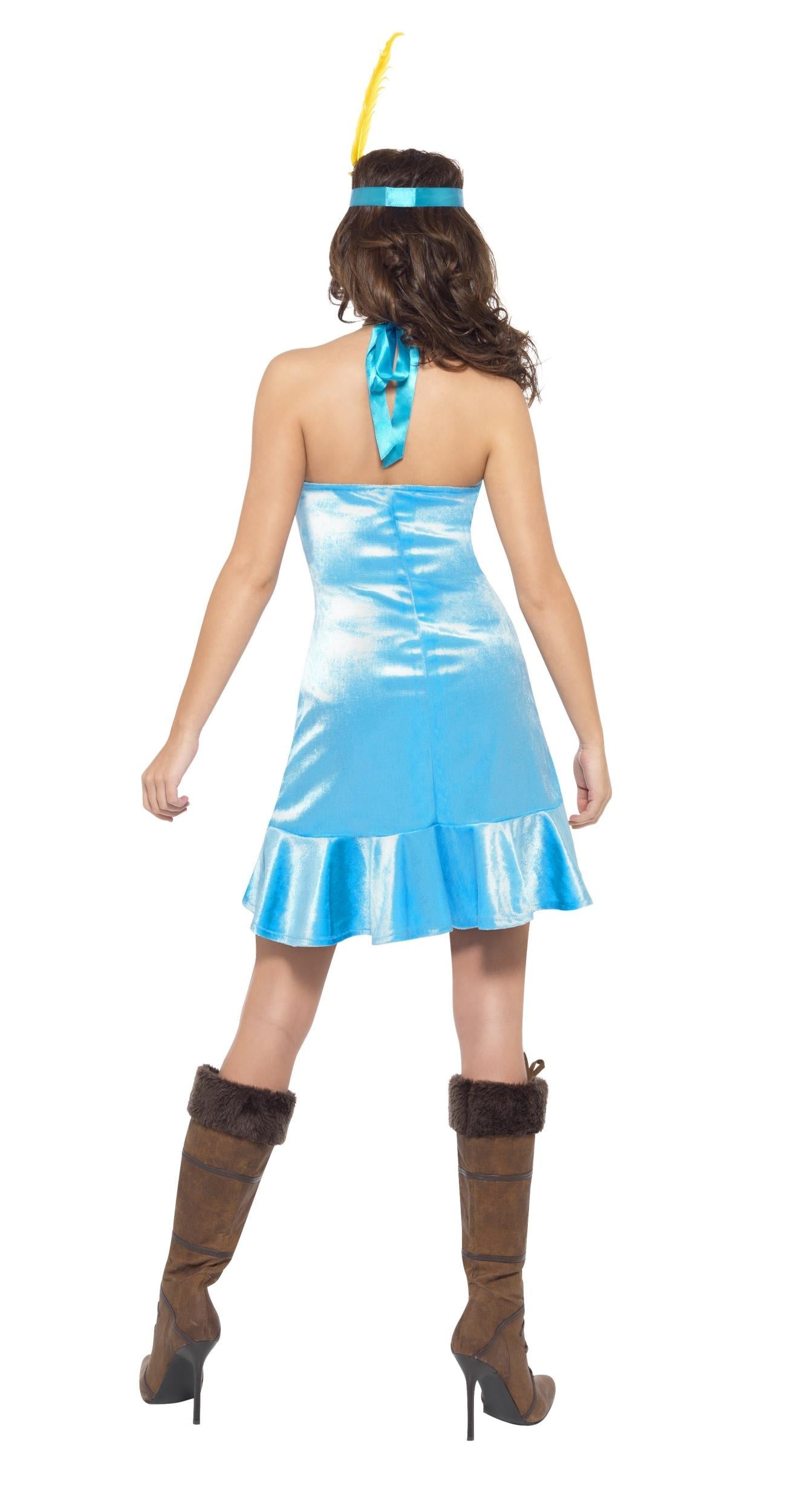 Fever Native American Indian Sexy Adult Costume Dress and Headband XS