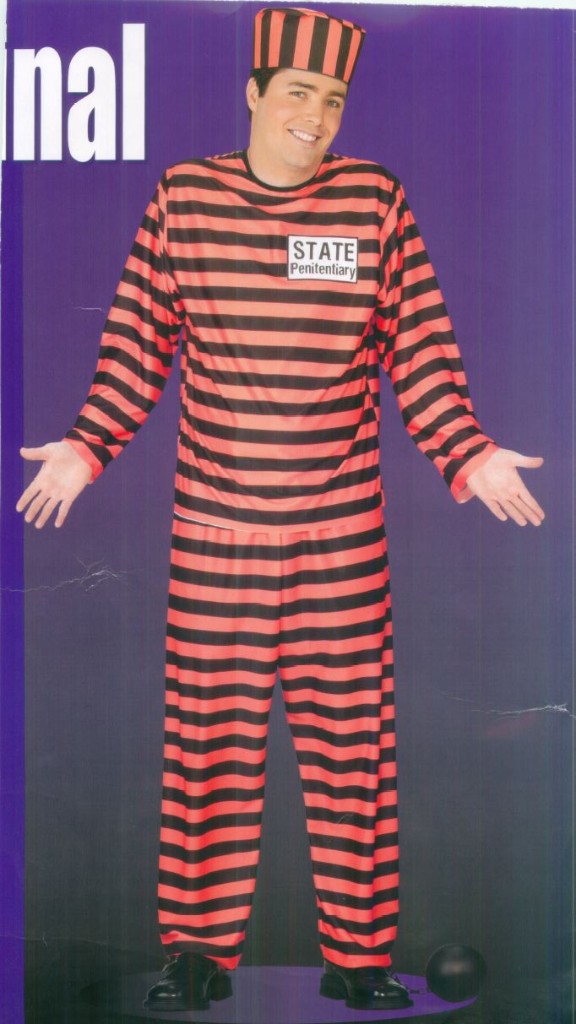 Pony Express Criminal Costume Standard Size