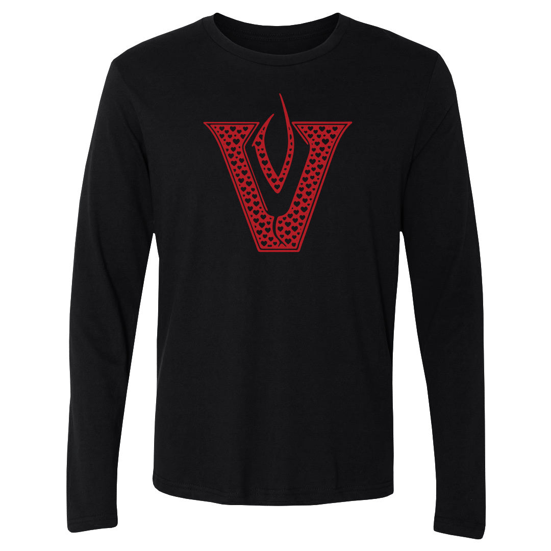 Vandegrift Crown Trio Valentines Heart Logo WHT