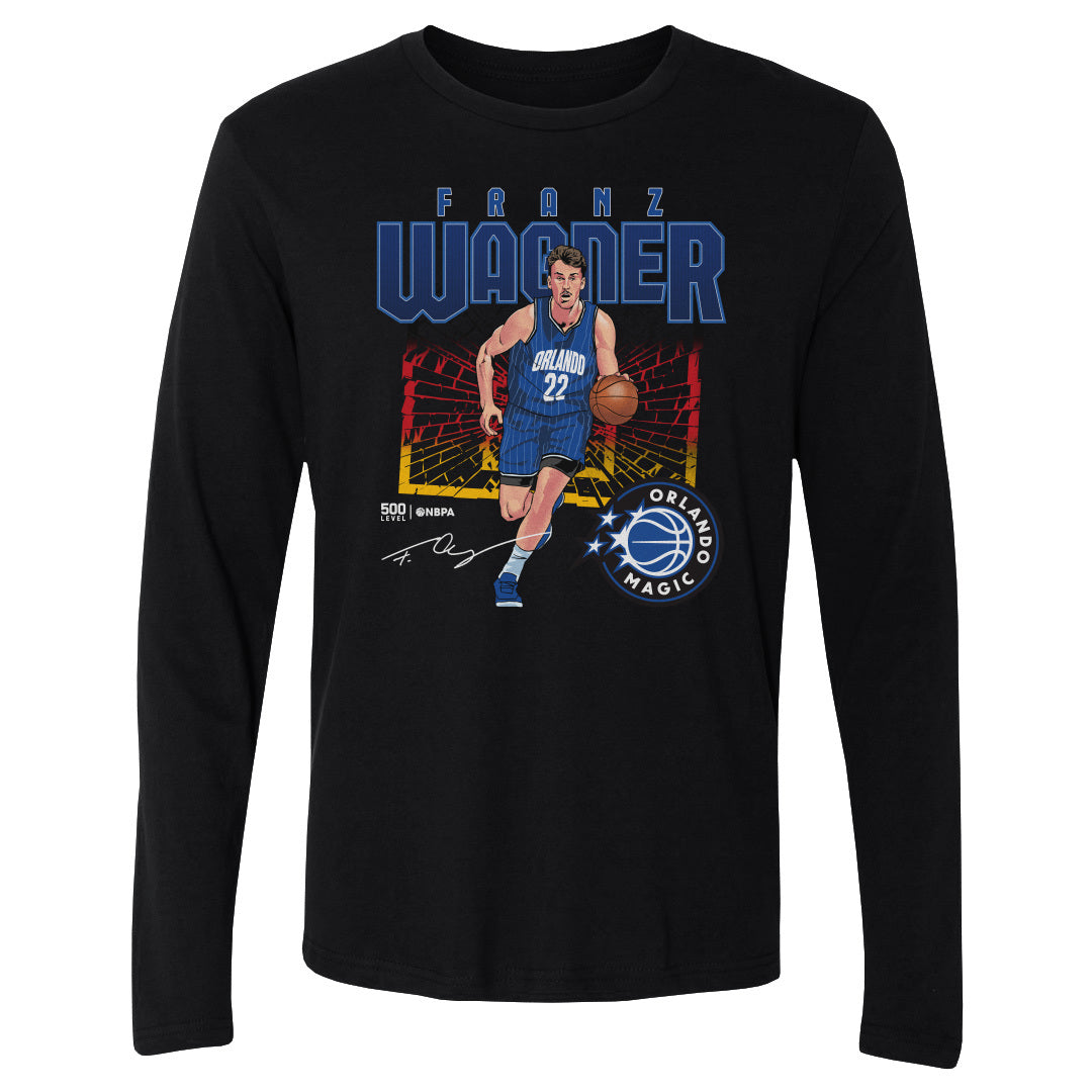 Franz Wagner Orlando Magic Shattered Flag WHT