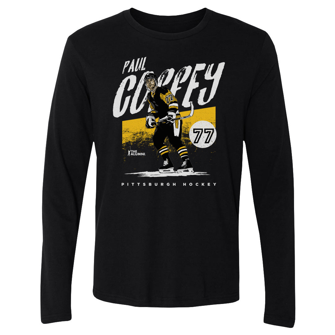 Paul Coffey Pittsburgh Grunge WHT