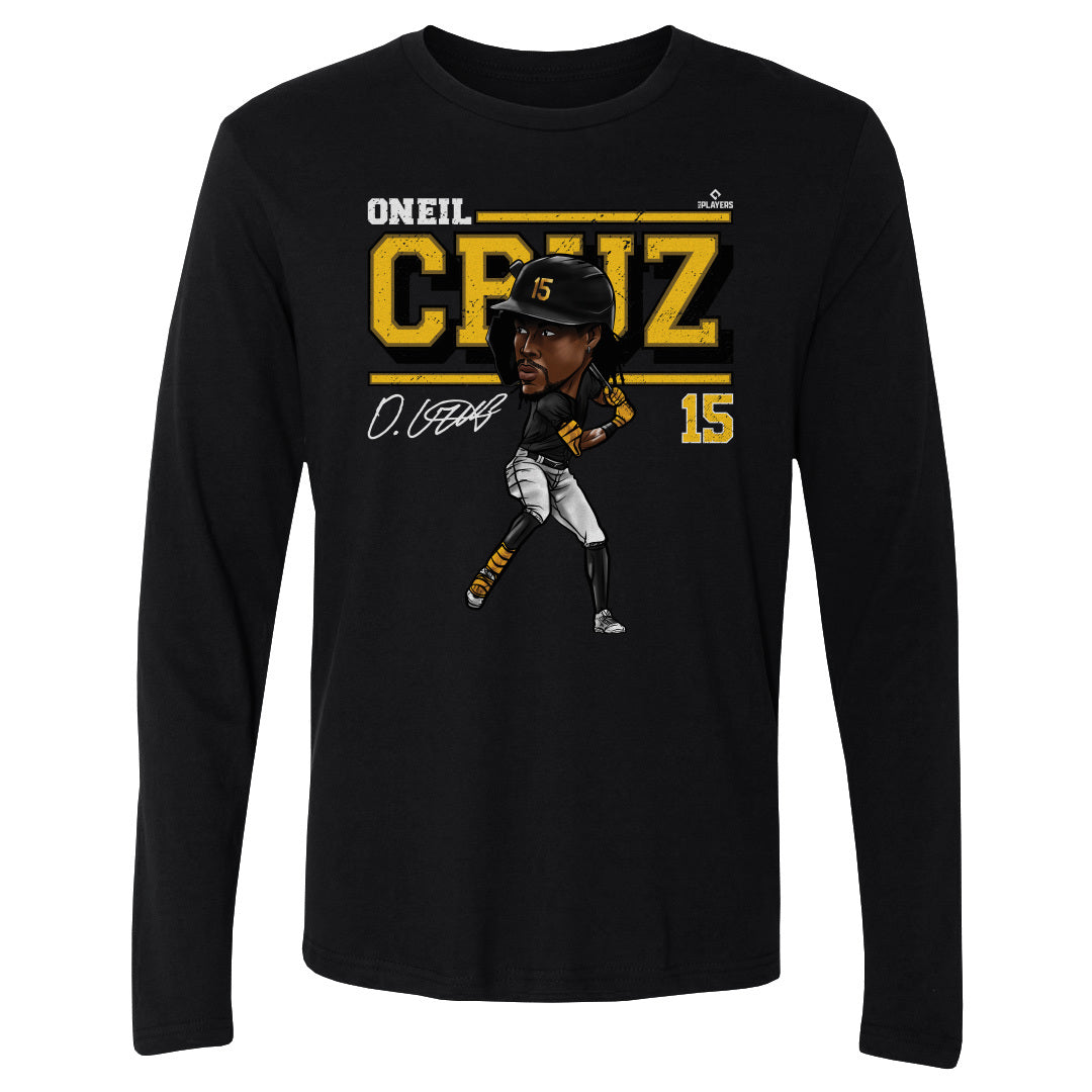 Oneil Cruz Pittsburgh Cartoon WHT