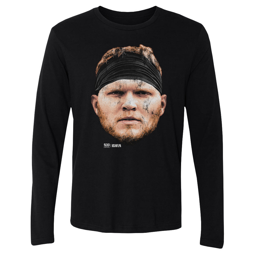 Aidan Hutchinson Detroit Vintage Head WHT