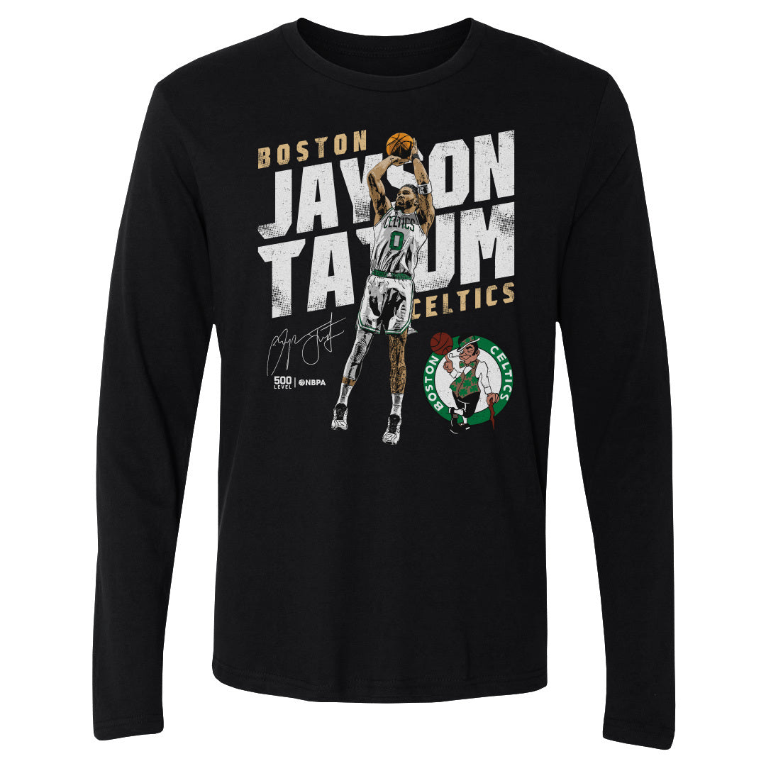 Jayson Tatum Boston Celtics Slant WHT