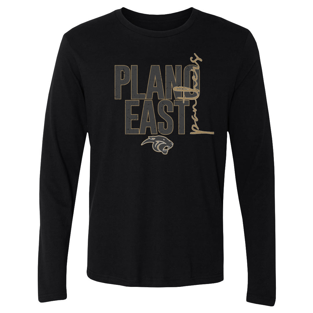 Crown Trio Plano East Panthers Vertical Cursive WHT