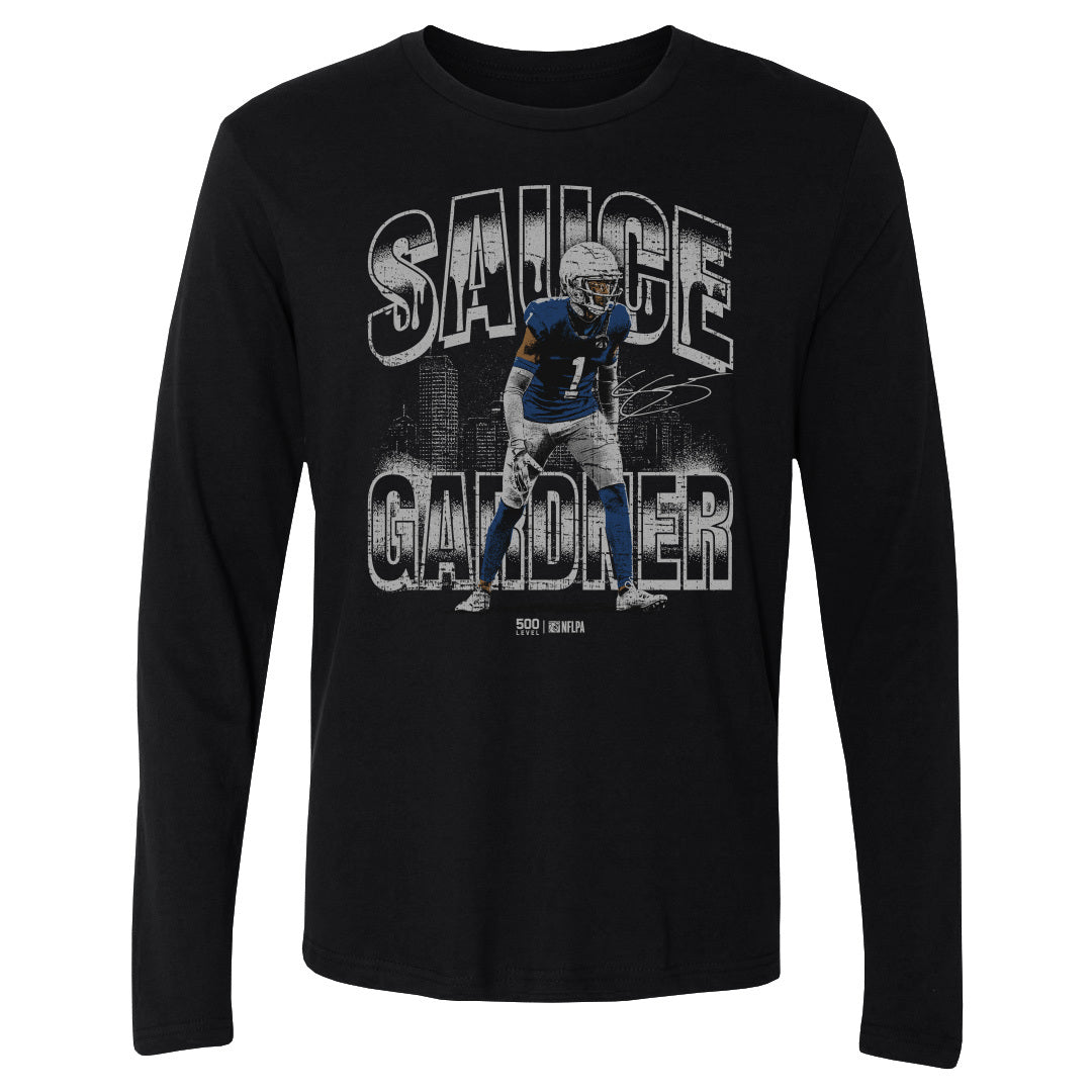 Sauce Gardner Indianapolis Skyline WHT