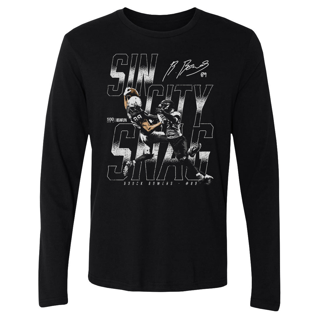 Brock Bowers Las Vegas Sin City Snag WHT