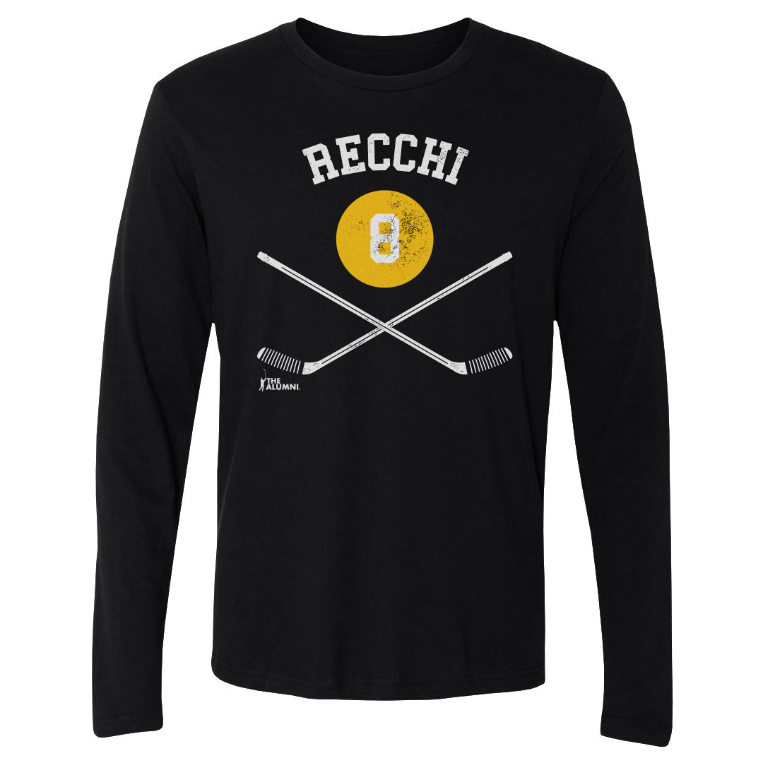 Mark Recchi Pittsburgh 8 Sticks WHT