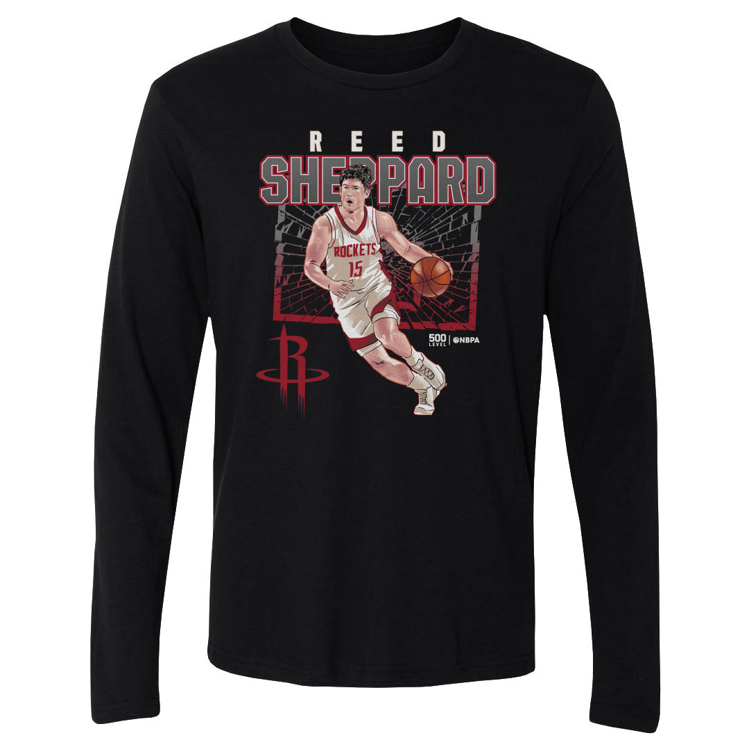 Reed Sheppard Houston Rockets Shattered WHT