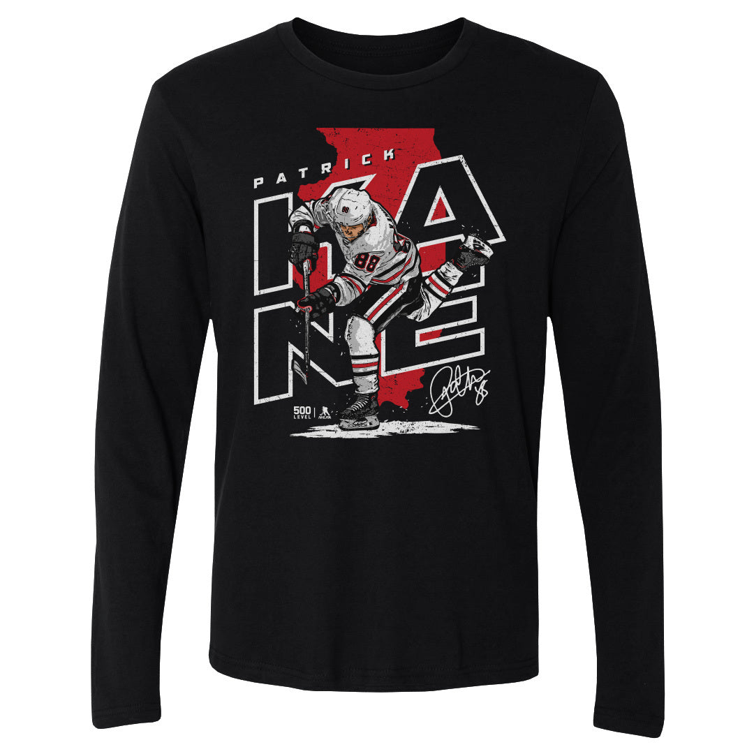 Patrick Kane Chicago Player Map WHT