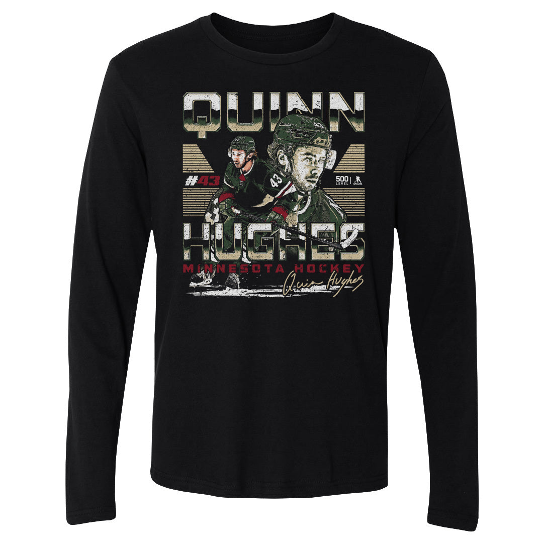Quinn Hughes Minnesota Dual WHT