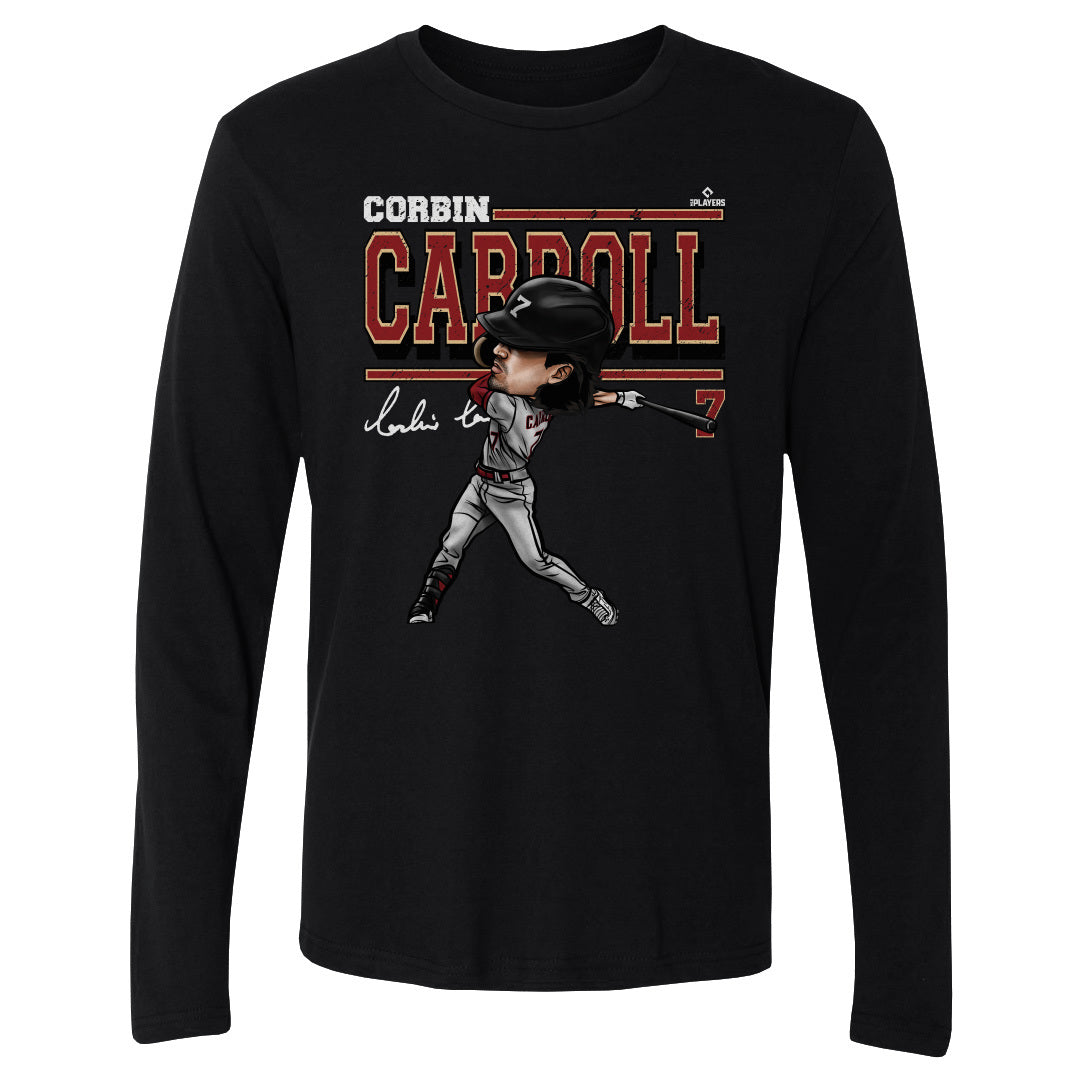 Corbin Carroll Arizona Cartoon WHT