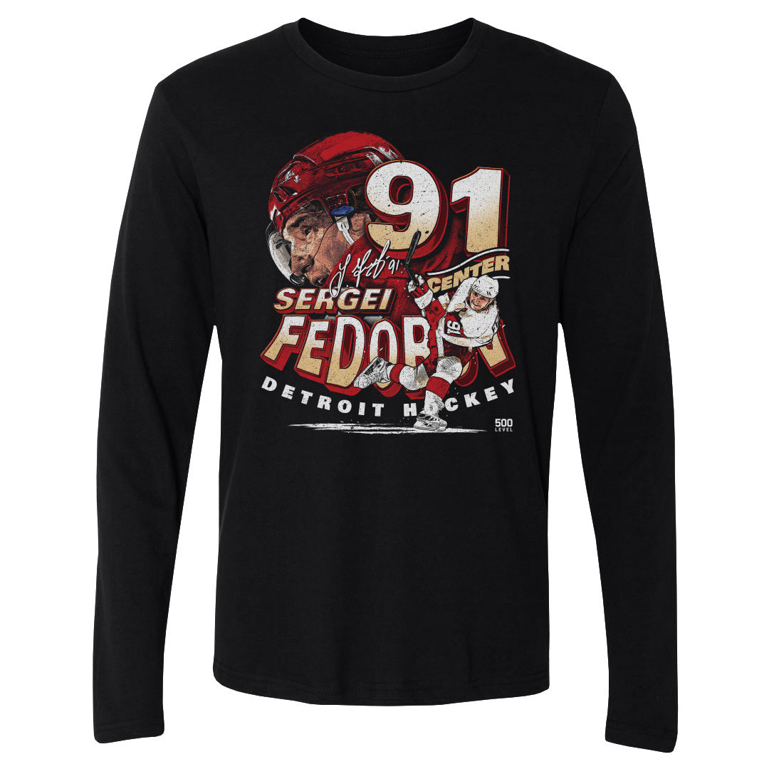Sergei Fedorov Detroit Player Name WHT