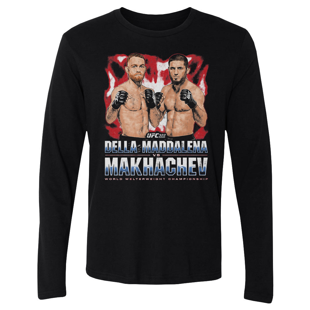UFC 322 Della Maddalena Vs. Makhachev Vintage WHT
