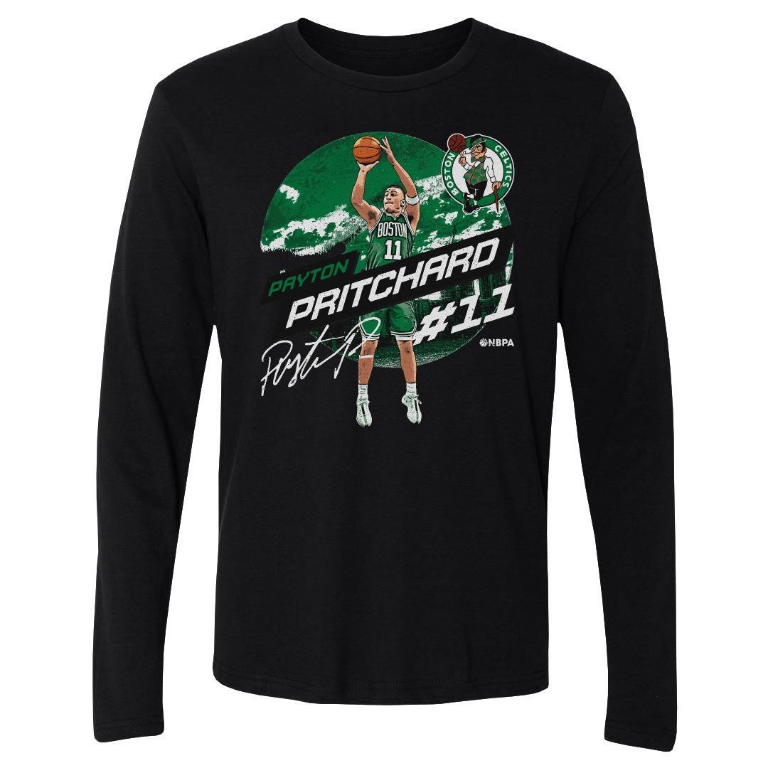 Payton Pritchard Boston Celtics City Emblem WHT