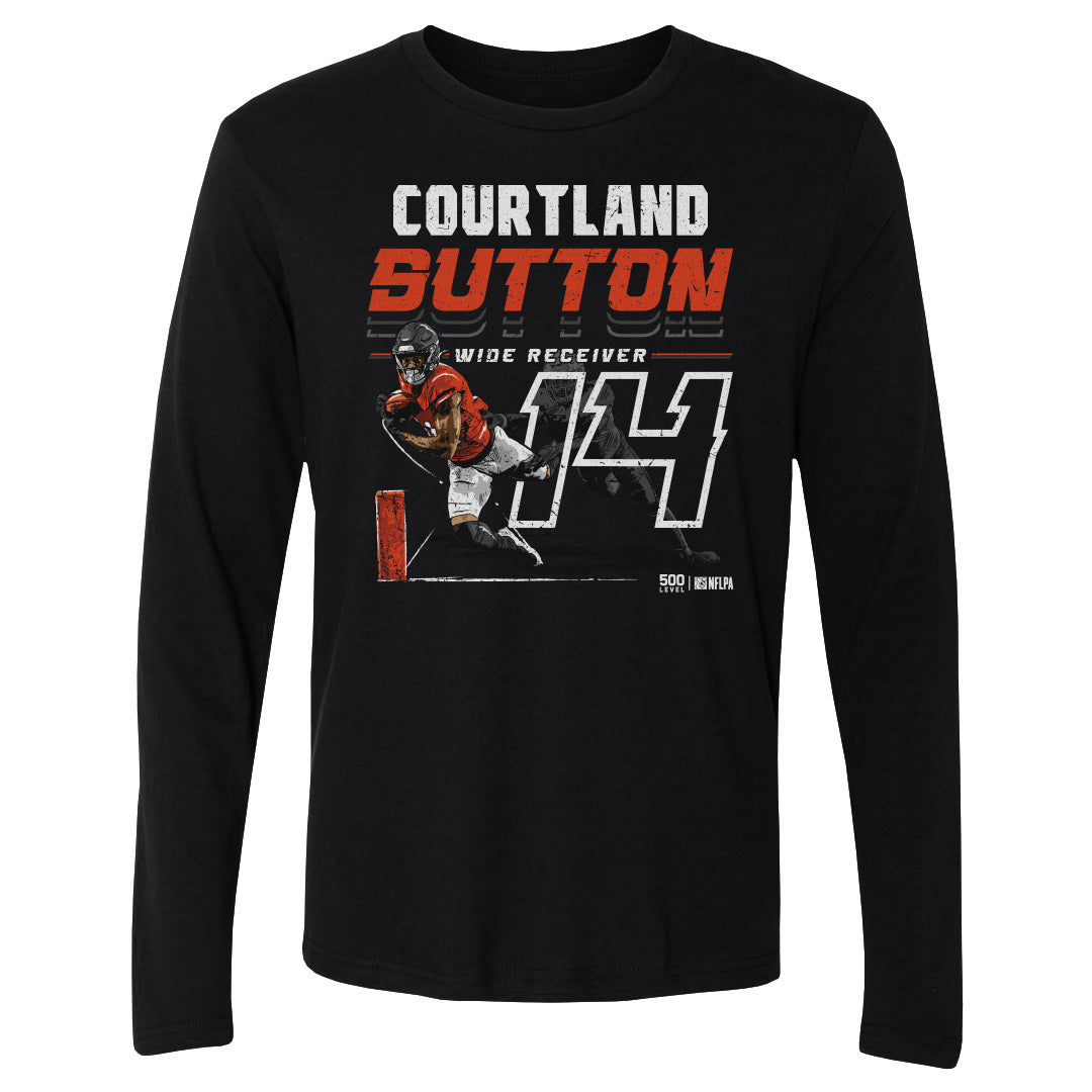 Courtland Sutton Denver Player Name WHT