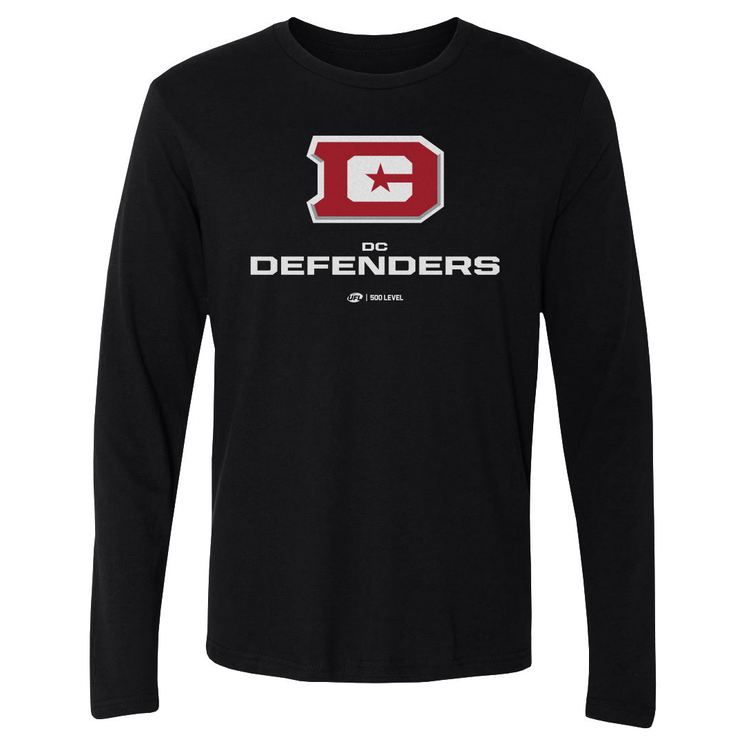 DC Defenders Primary Logo WHT