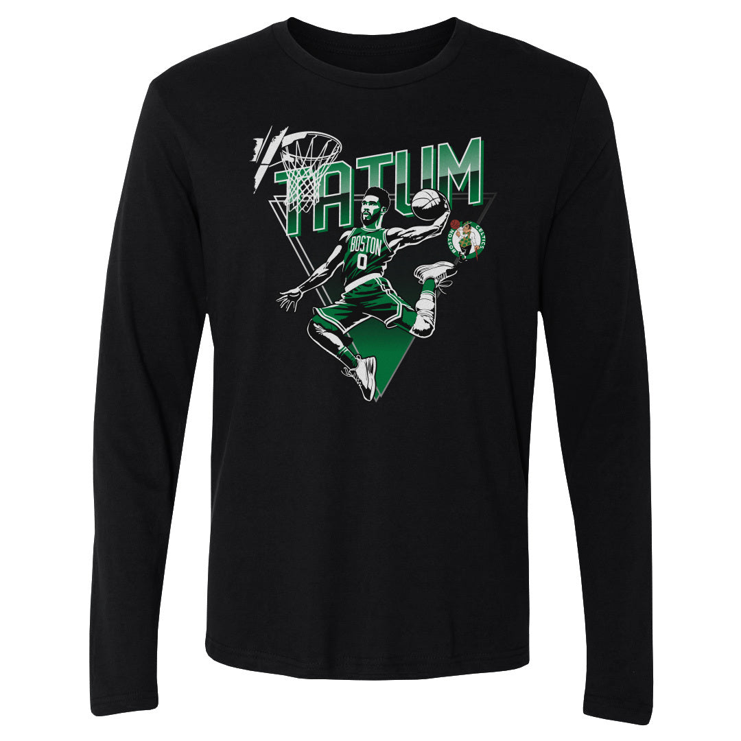 Jayson Tatum Boston Celtics Triangle WHT