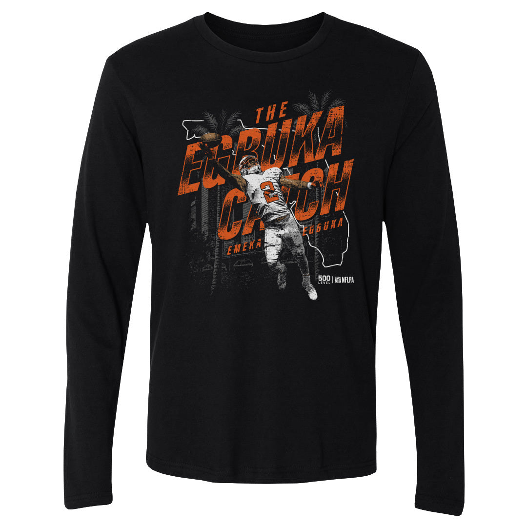 Emeka Egbuka Tampa Bay One-Handed Catch WHT