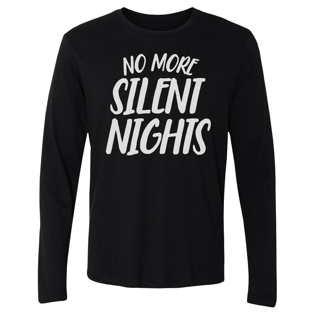 Christmas No More Silent Nights WHT