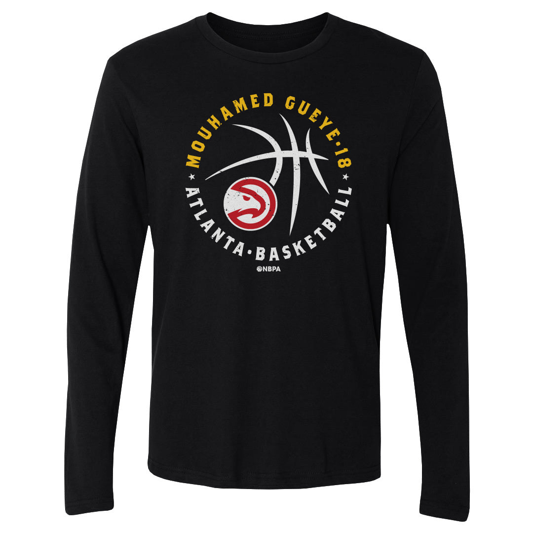 Mouhamed Gueye Atlanta Hawks Player Ball WHT