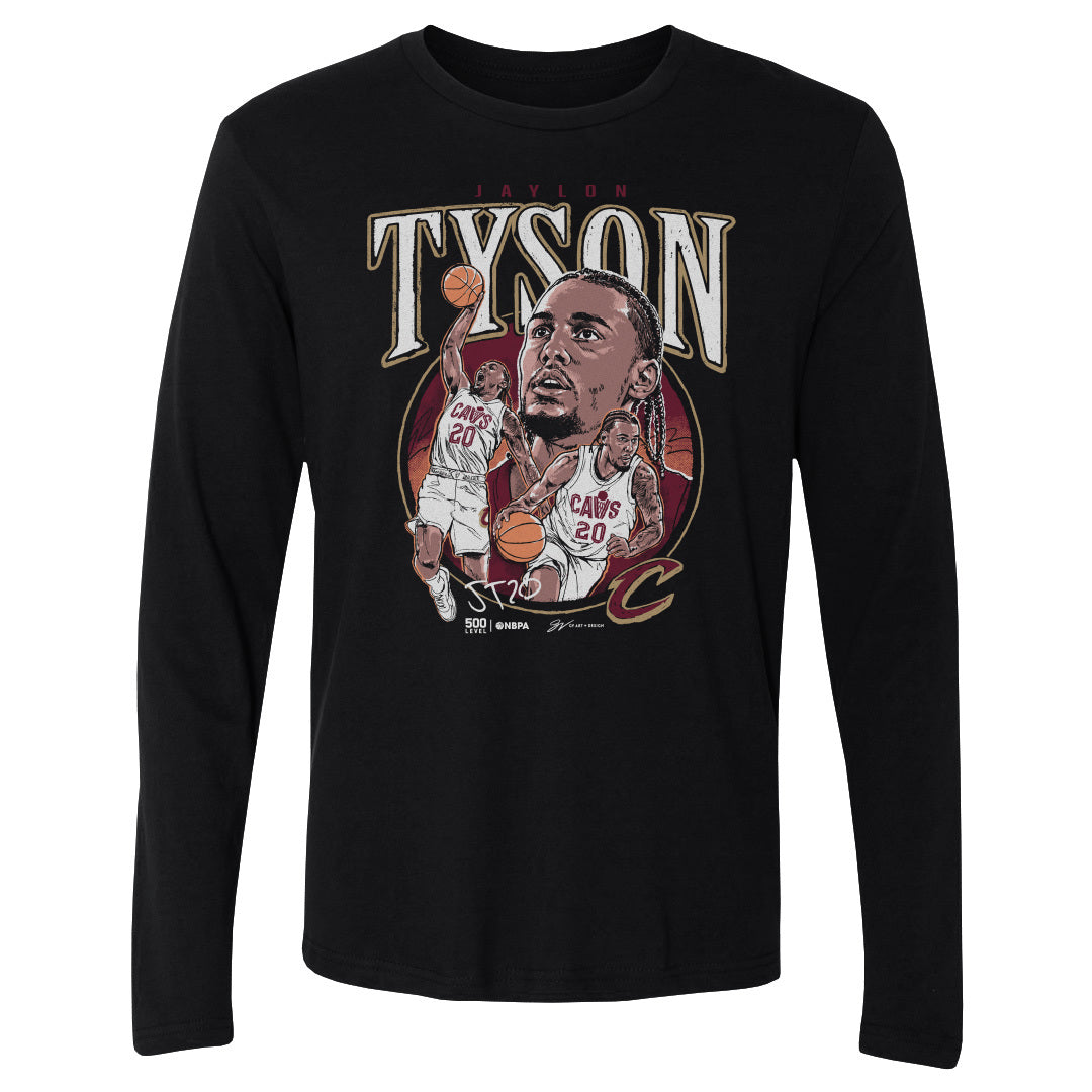 Jaylon Tyson Cleveland Cavaliers Trio WHT