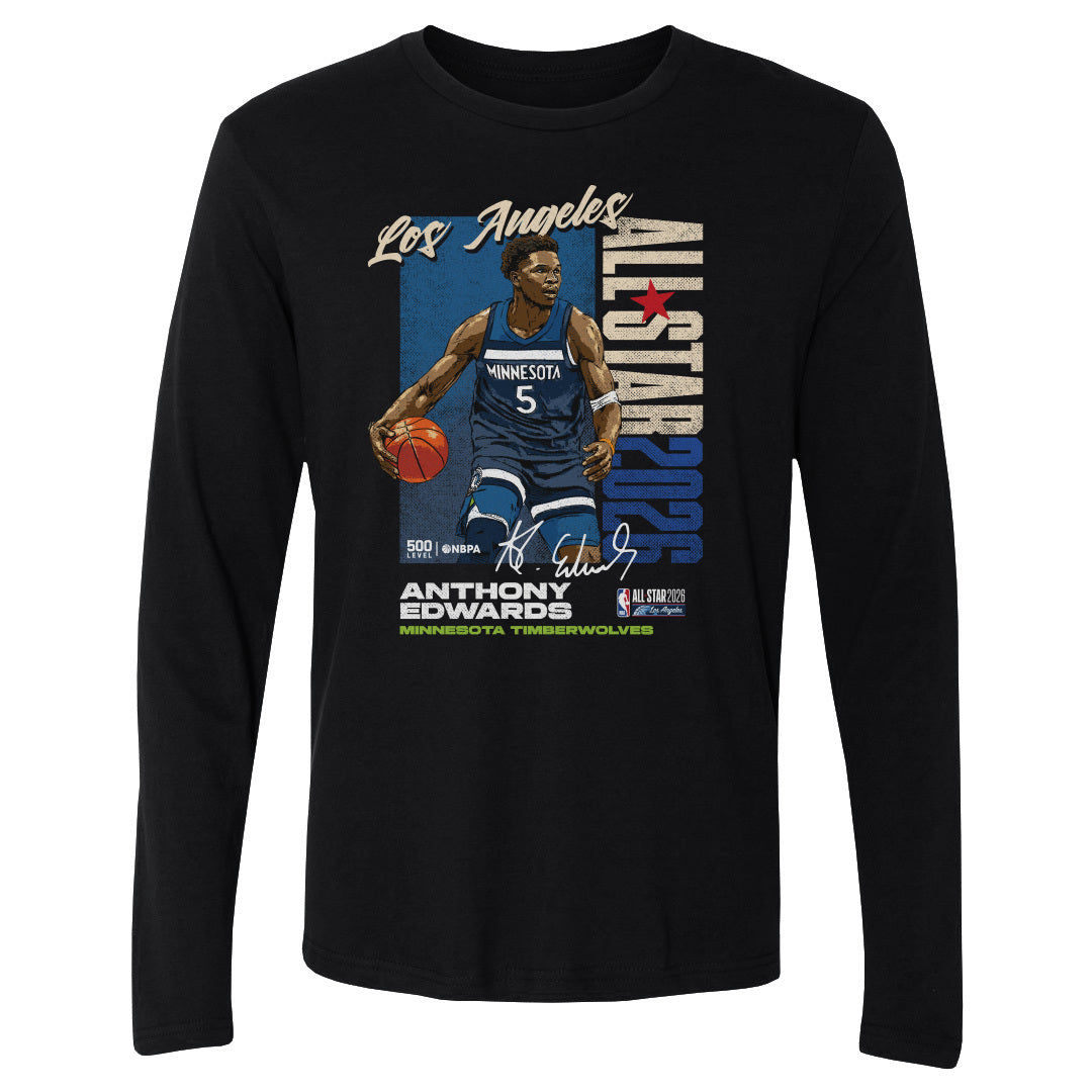 Anthony Edwards Minnesota Timberwolves 2026 NBA All-Star Vertical WHT