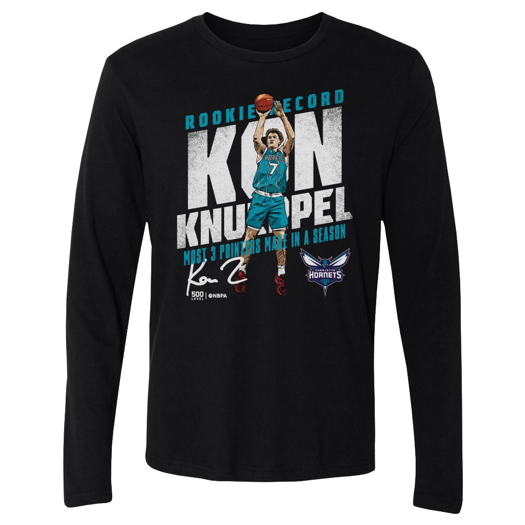 Kon Knueppel Charlotte Hornets Rookie Record WHT