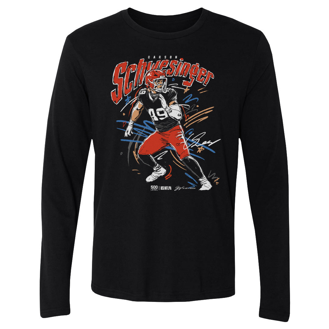 Carson Schwesinger Cleveland Scribble WHT