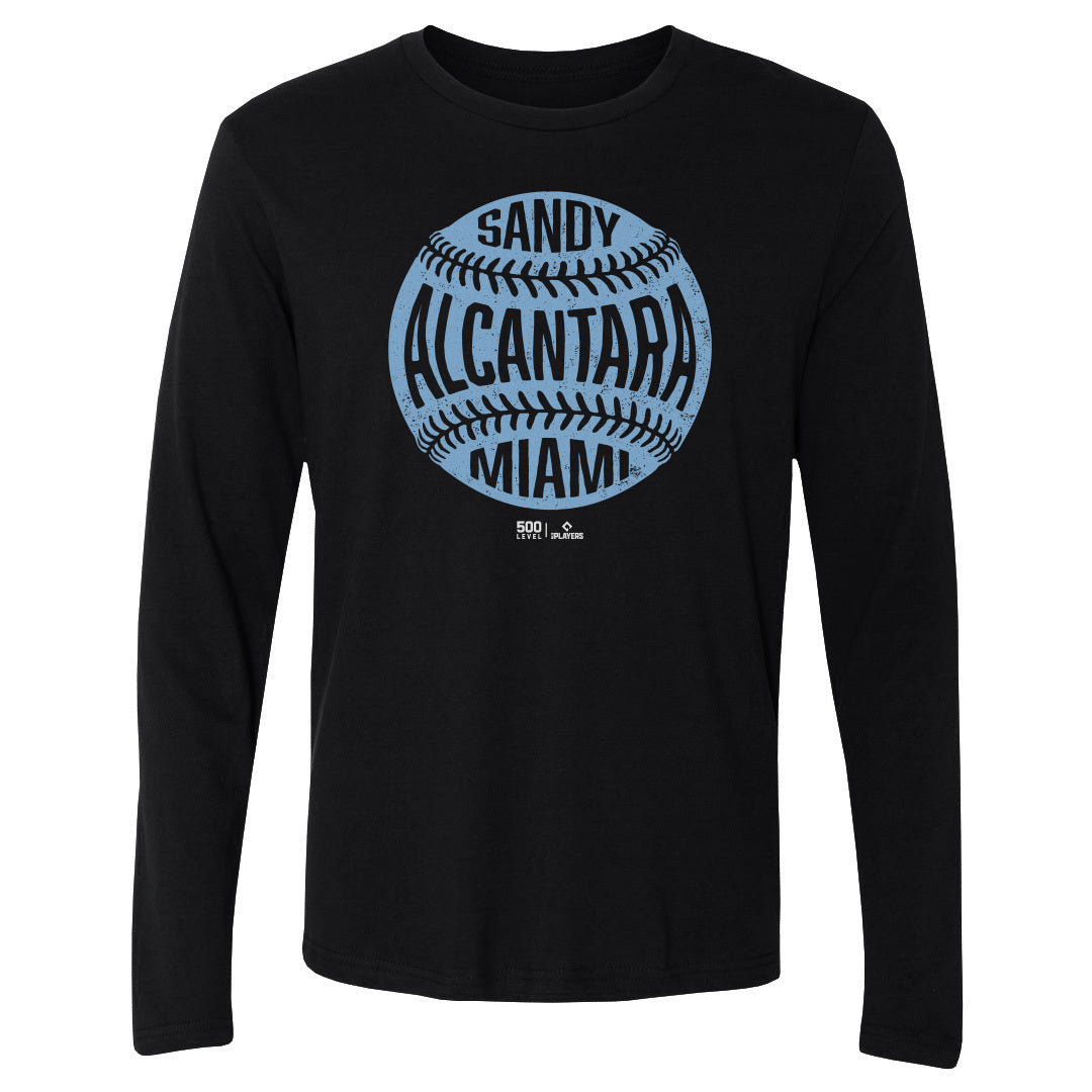 Sandy Alcantara Miami Vintage Baseball WHT