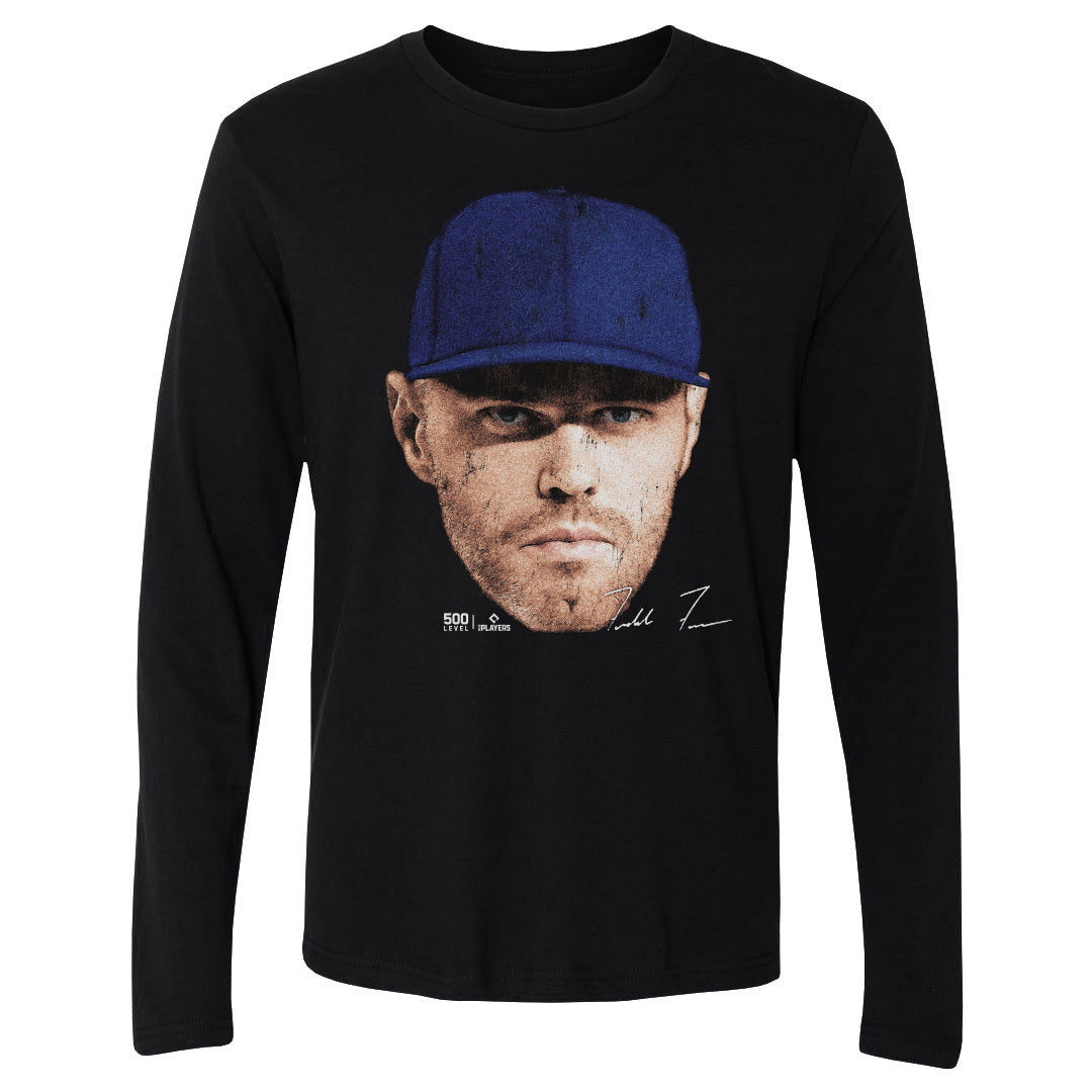 Freddie Freeman Los Angeles D Vintage Head WHT