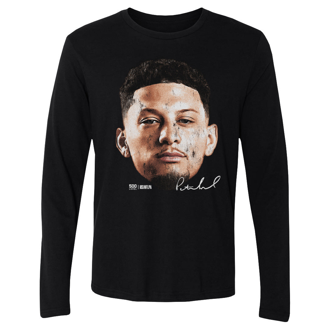 Patrick Mahomes Kansas City Vintage Head WHT