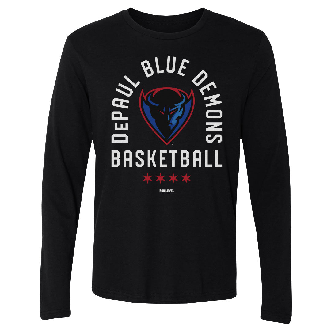 DePaul Blue Demons Basketball Arc WHT