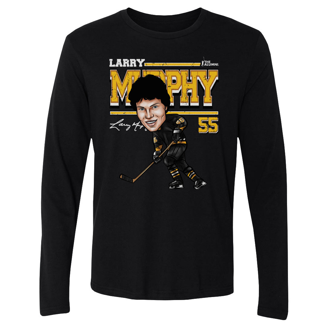 Larry Murphy Pittsburgh Cartoon WHT