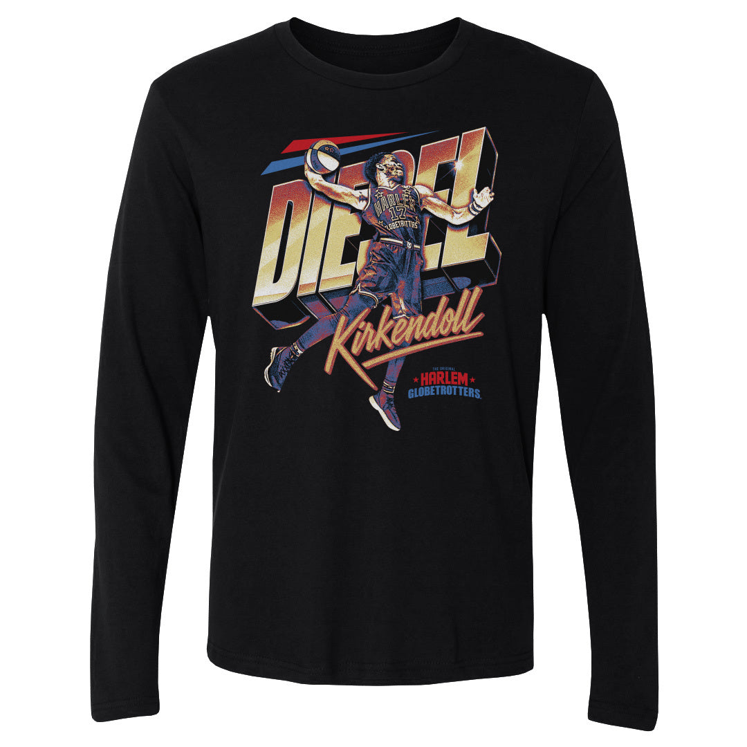 Diesel Kirkendoll Harlem Globetrotters Nickname WHT
