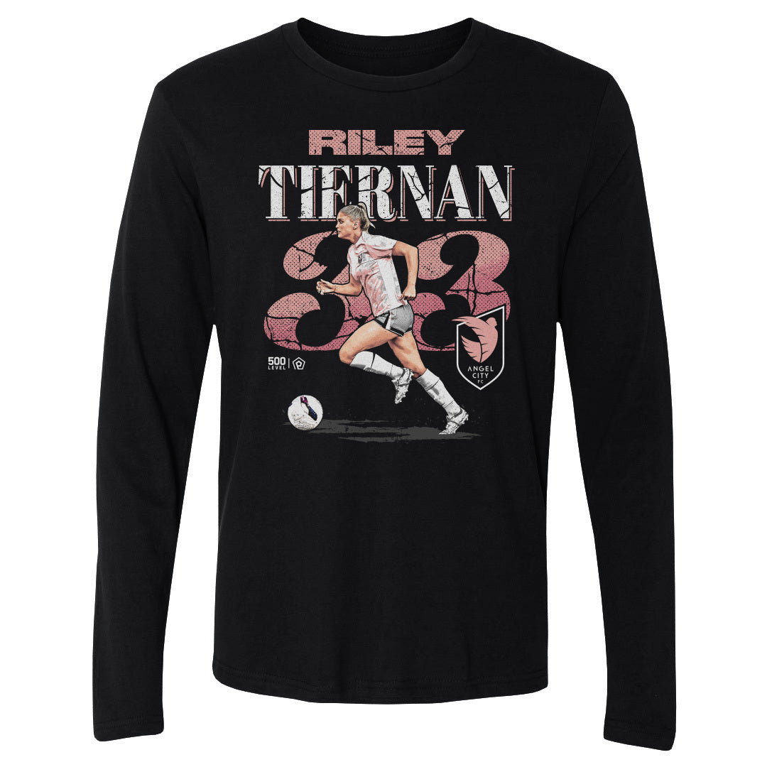 Riley Tiernan Angel City FC Cracked Number WHT