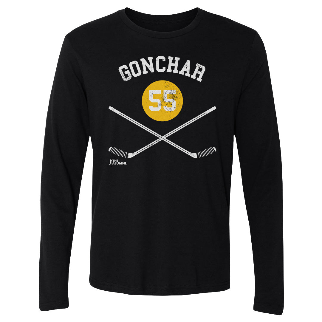 Sergei Gonchar Pittsburgh 55 Sticks WHT