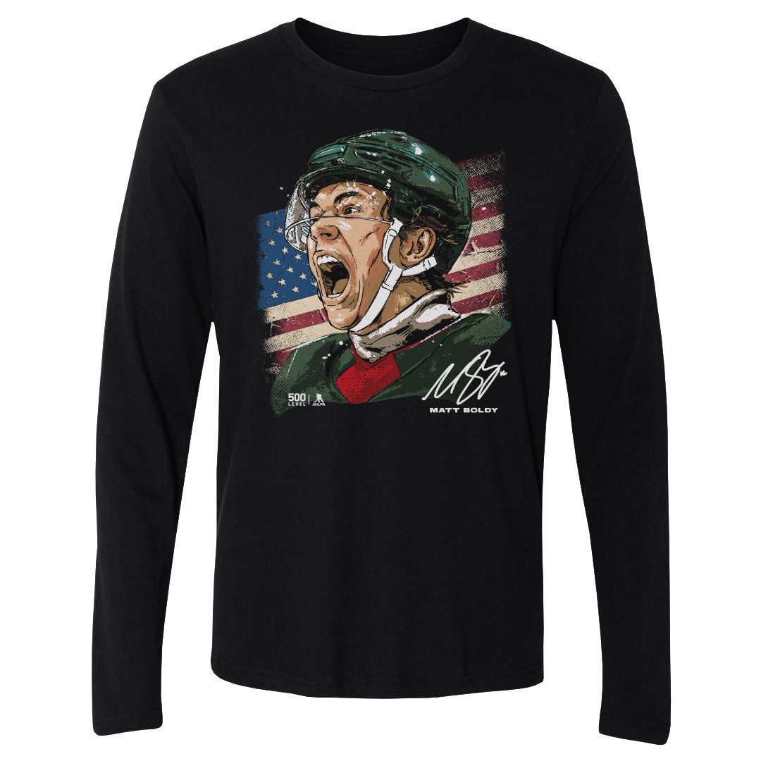 Matt Boldy Minnesota USA Portrait WHT